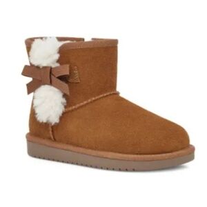 *SOLD ON MERCARI*  Koolaburra by UGG Victoria Mini Boot Size 10 Chestnut Winter